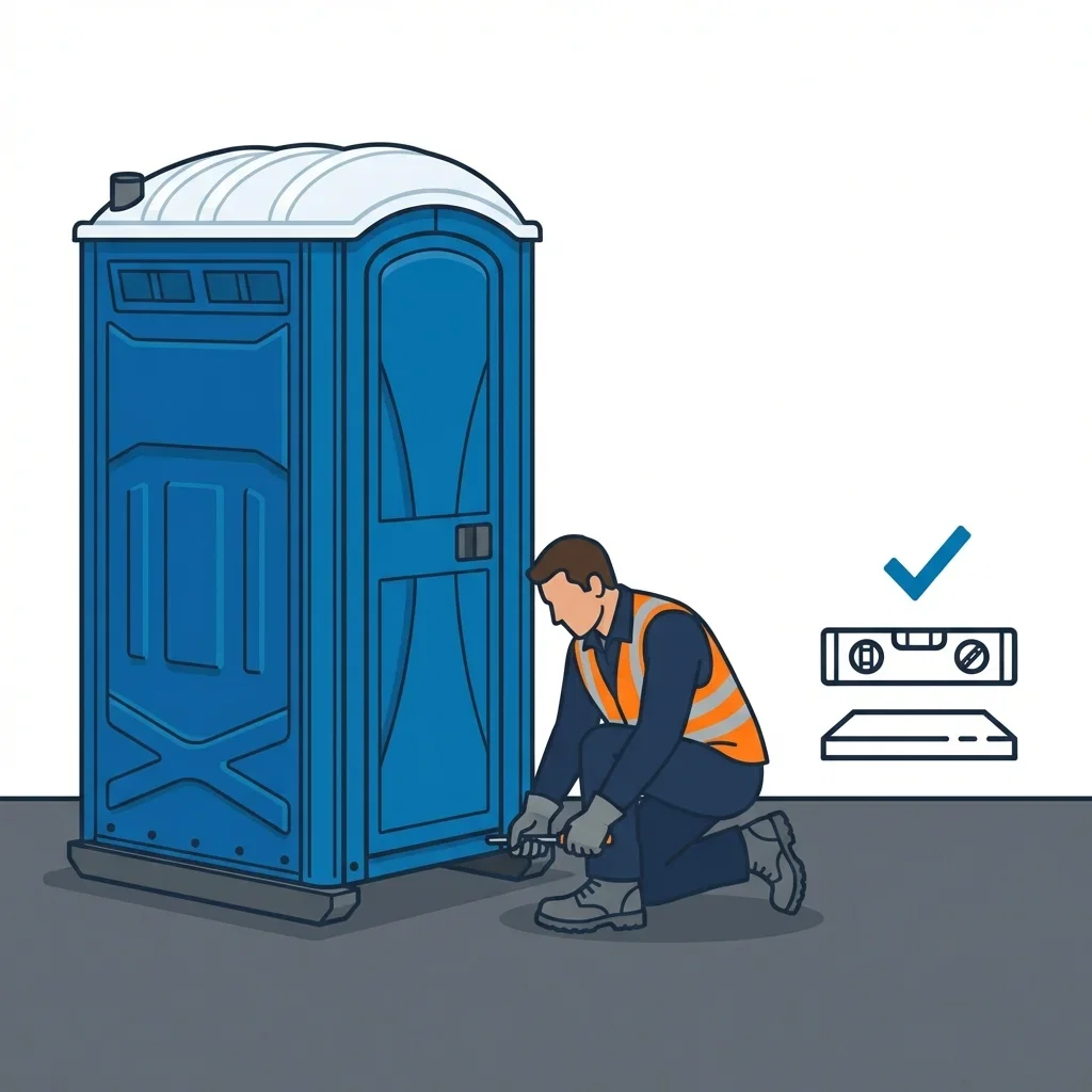 Infographic detailing flat floor entry safety indicators and symptoms in Parma, OH